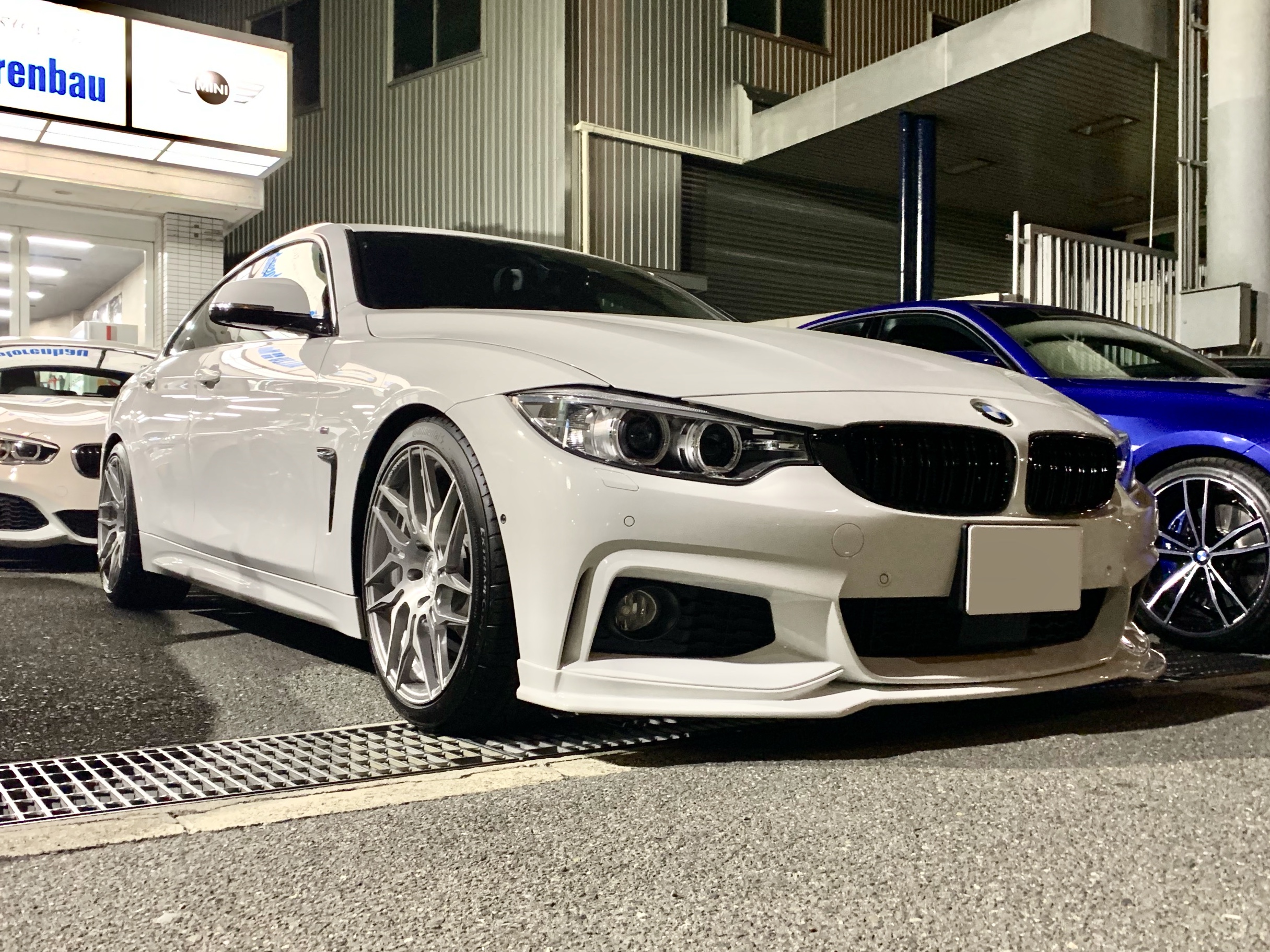 F36 420i Grancoupe MsportにROHANA RFX7 ALLZU Motorenbau アルツモトーレンバウ