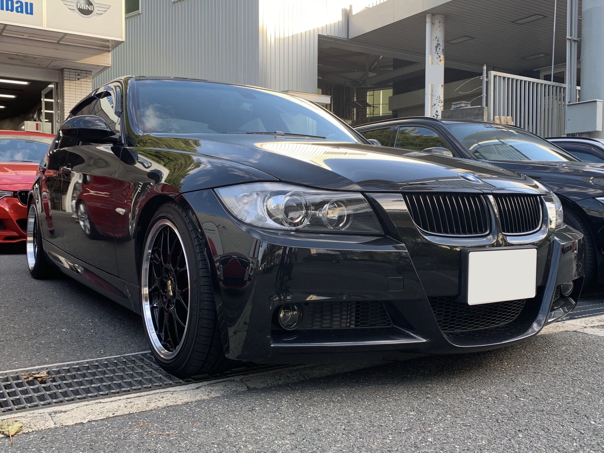 E90 330i MsportsにSACHS Performance PLUS取り付け！ - ALLZU