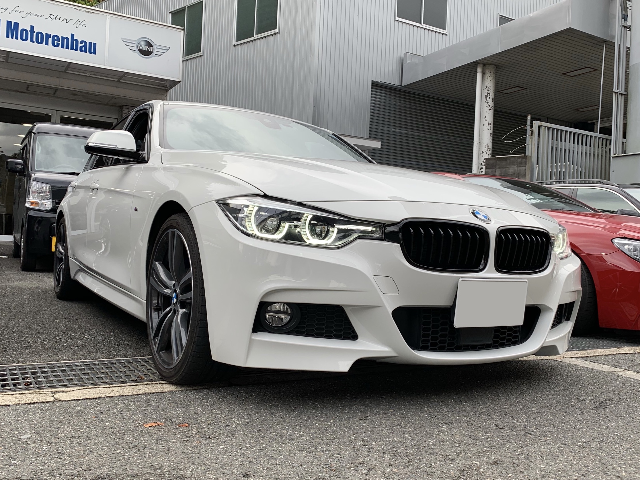 F30 320i Msports LCI に REMUS SPORTS EXHAUST cat-back system