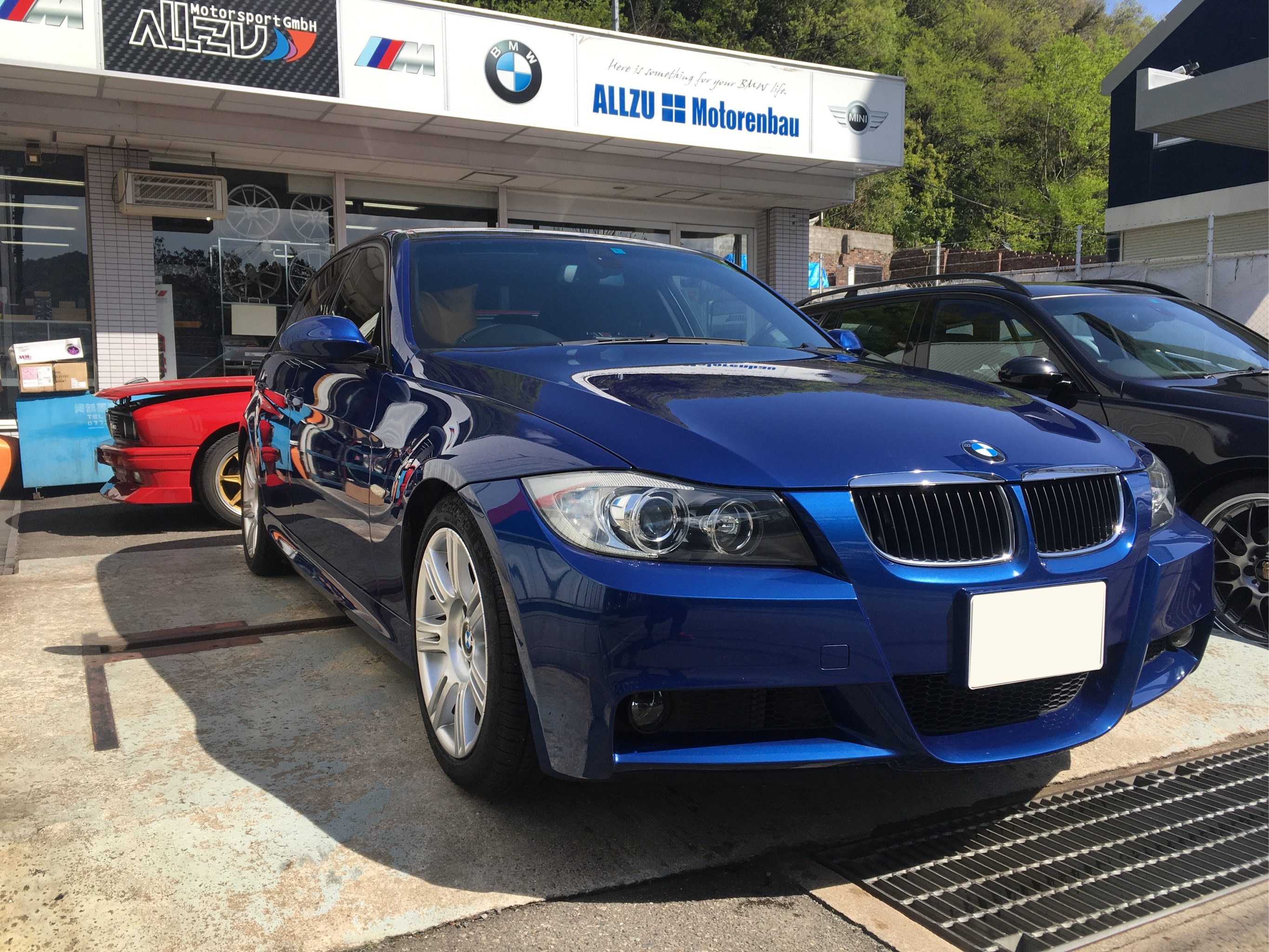 E90 320i Msports LIQUI MOLYオイル交換&E型長く乗る豆知識！！ - ALLZU Motorenbau : アルツモトーレンバウ