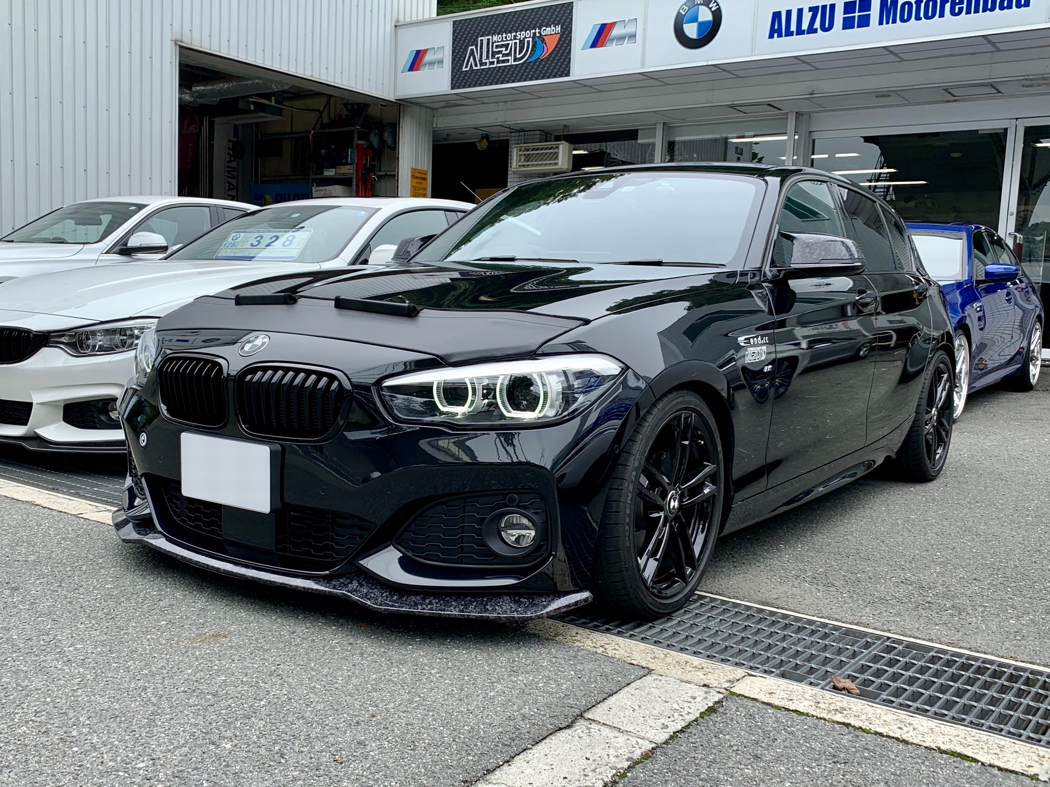 F20 118d Msport LCIにend.cc コンポジットカーボンラッピング