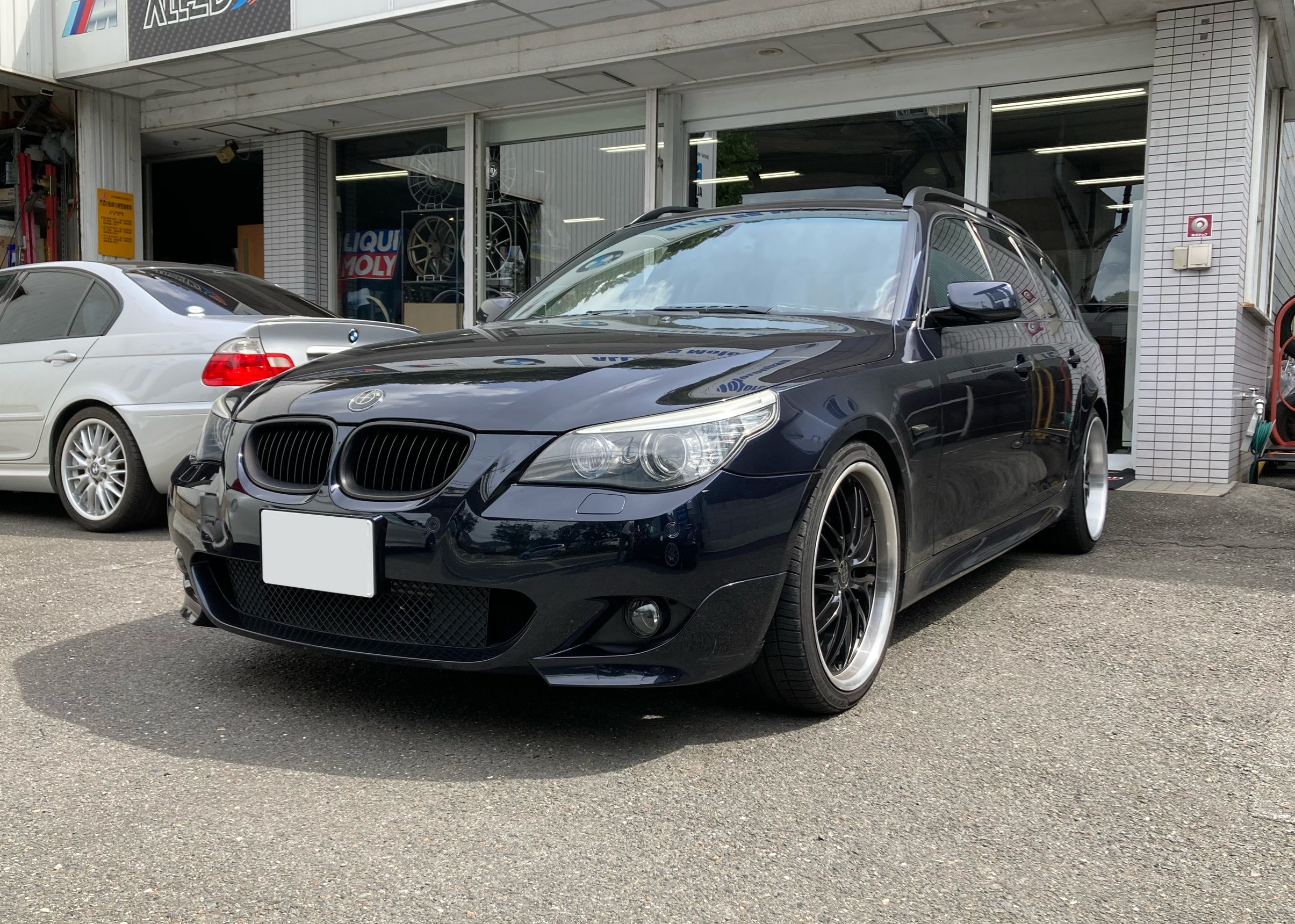 E61 530i Msport Eibach PRO-Kit × Lowering Kitで綺麗なフォルムに