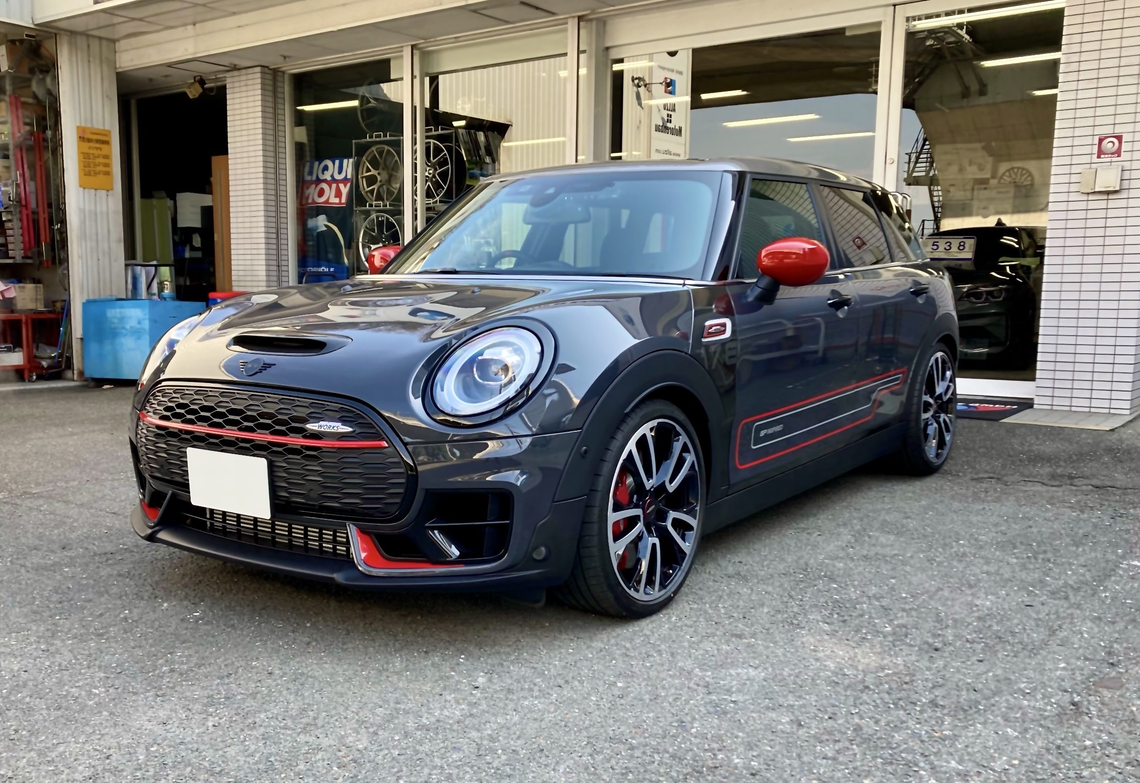 MINI F54 JCW GP INSPIRED にスタビストレッチ & K&K SRP 