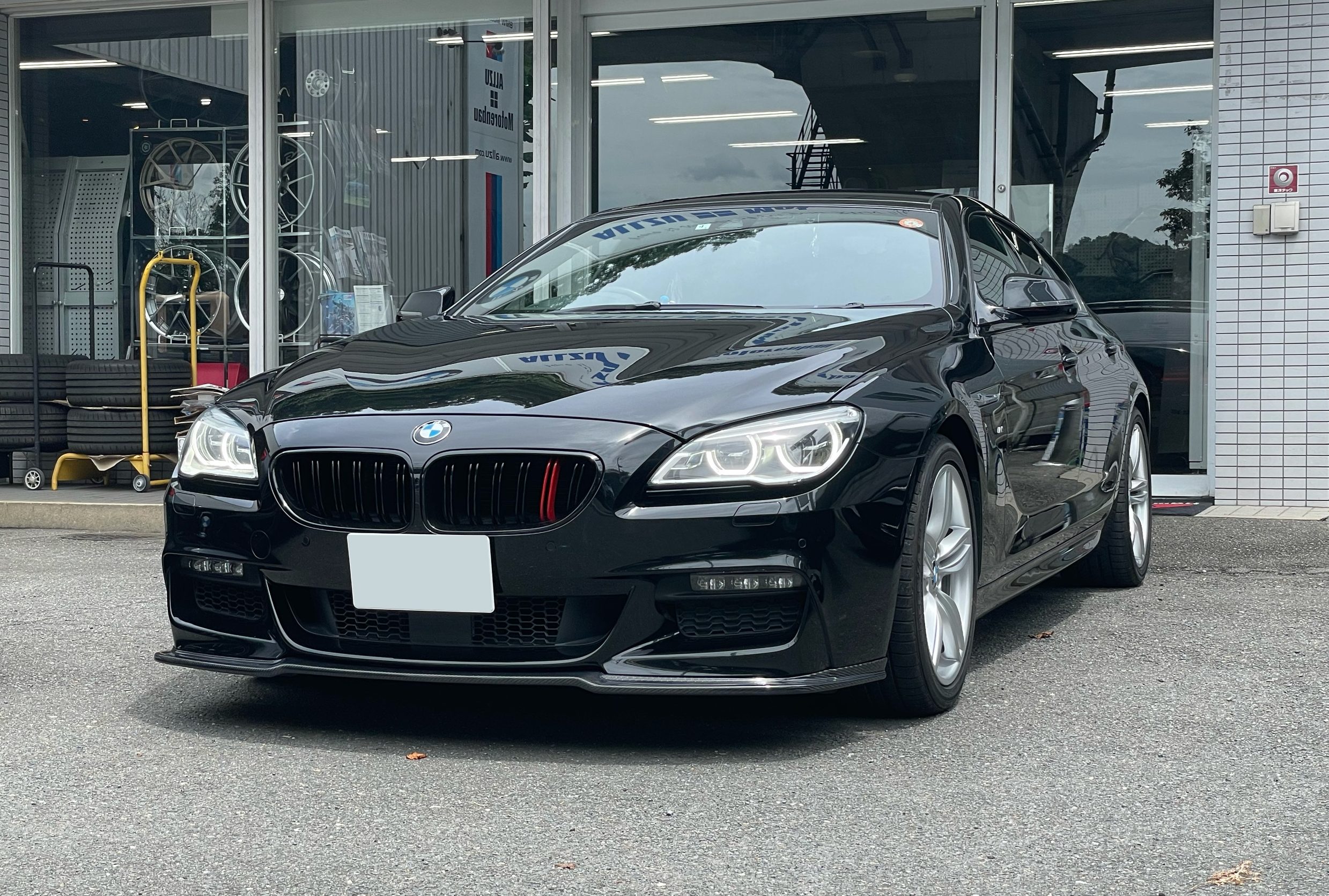 F06 640i Gran Coupe Msport LCIにend.cc フロントスポイラー 取付