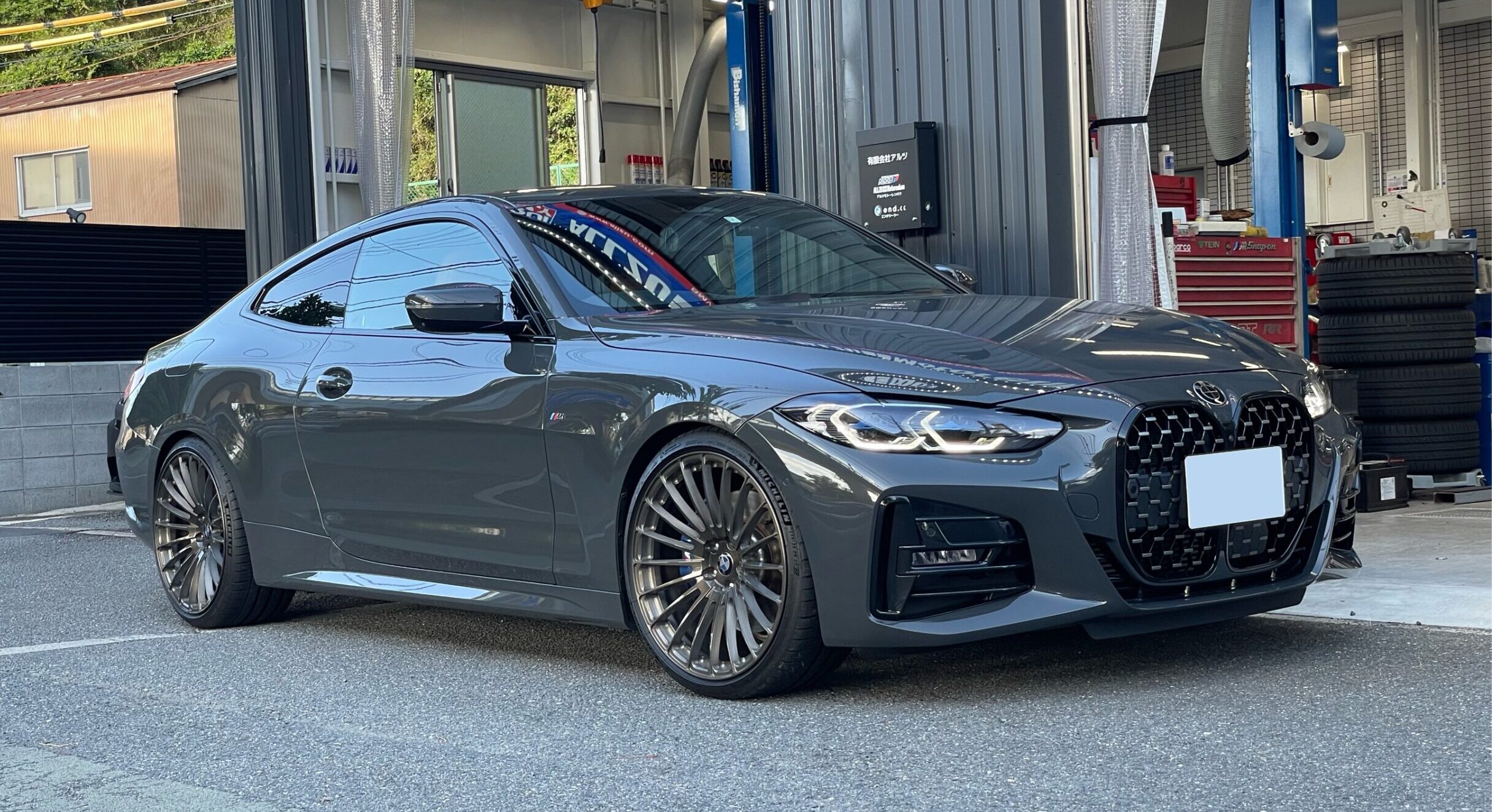 G22 420i Msport に MSS Sport Fully Adjastable + CODING