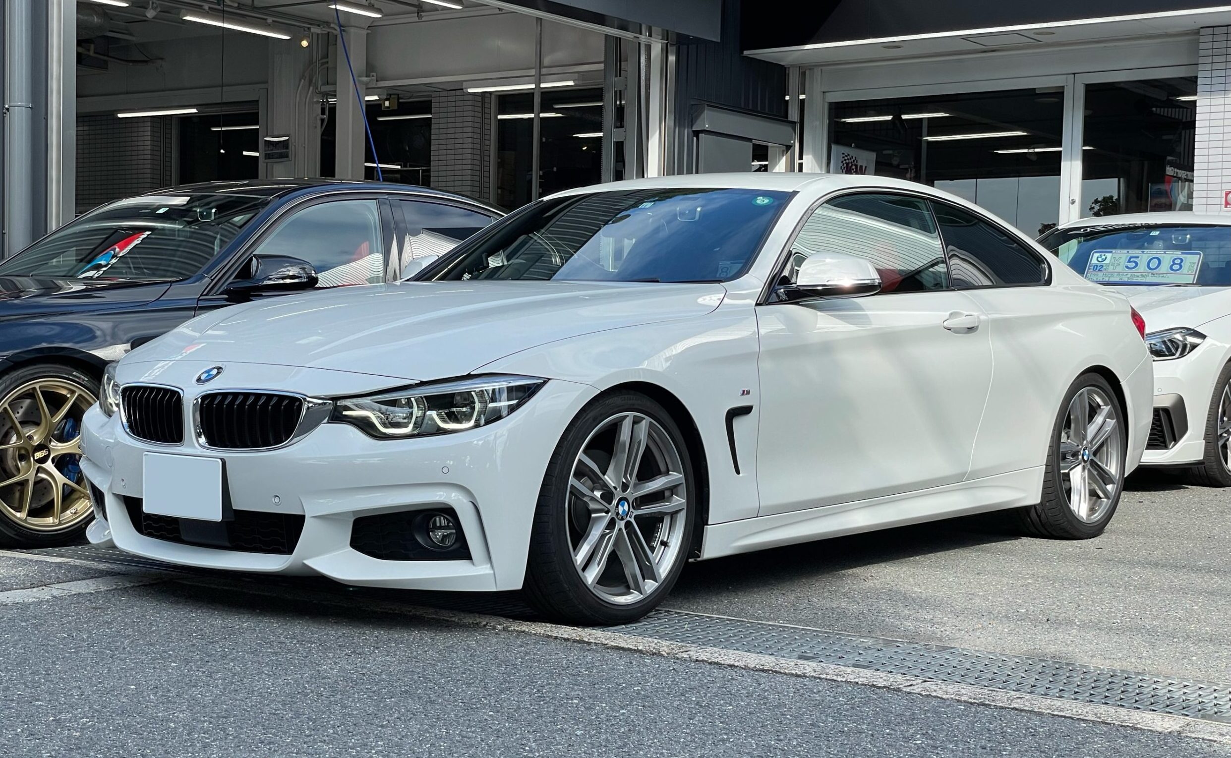 F32 420i Msport LCI に Eibach PRO-STREET-S。水冷インタークーラーLLC交換。 - ALLZU  Motorenbau : アルツモトーレンバウ