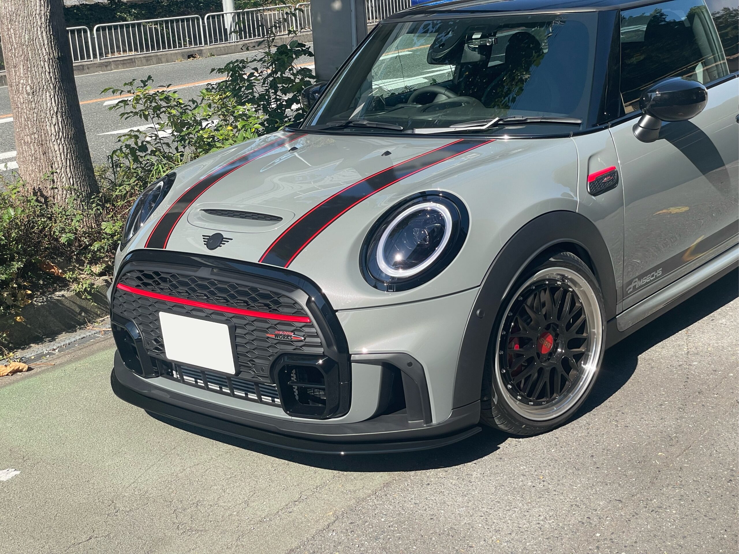 F56 JCW LCI2 AMSECHS FRONT LIP SPOILER お勧めです。 - ALLZU