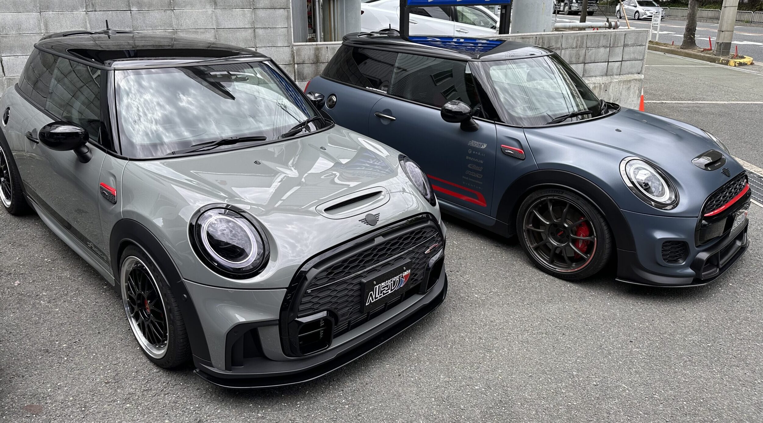 この3連休はAMSECHS JCW、ALLZU JCW 2台のデモカーを展示させていただきます！ - ALLZU Motorenbau ...