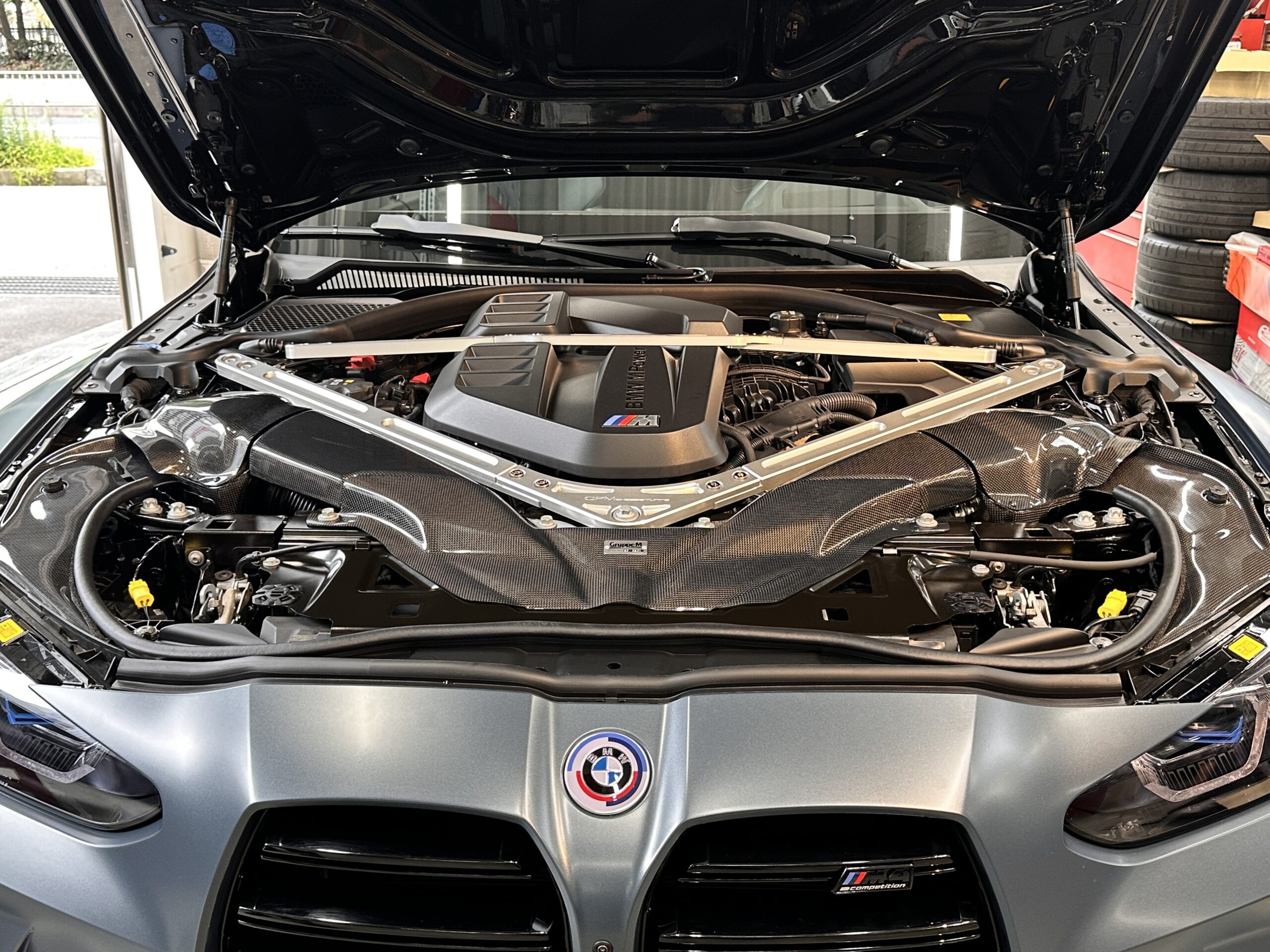 G82 M4 Competition に K&N RAM AIR SYSTEMで吸排気チューニング