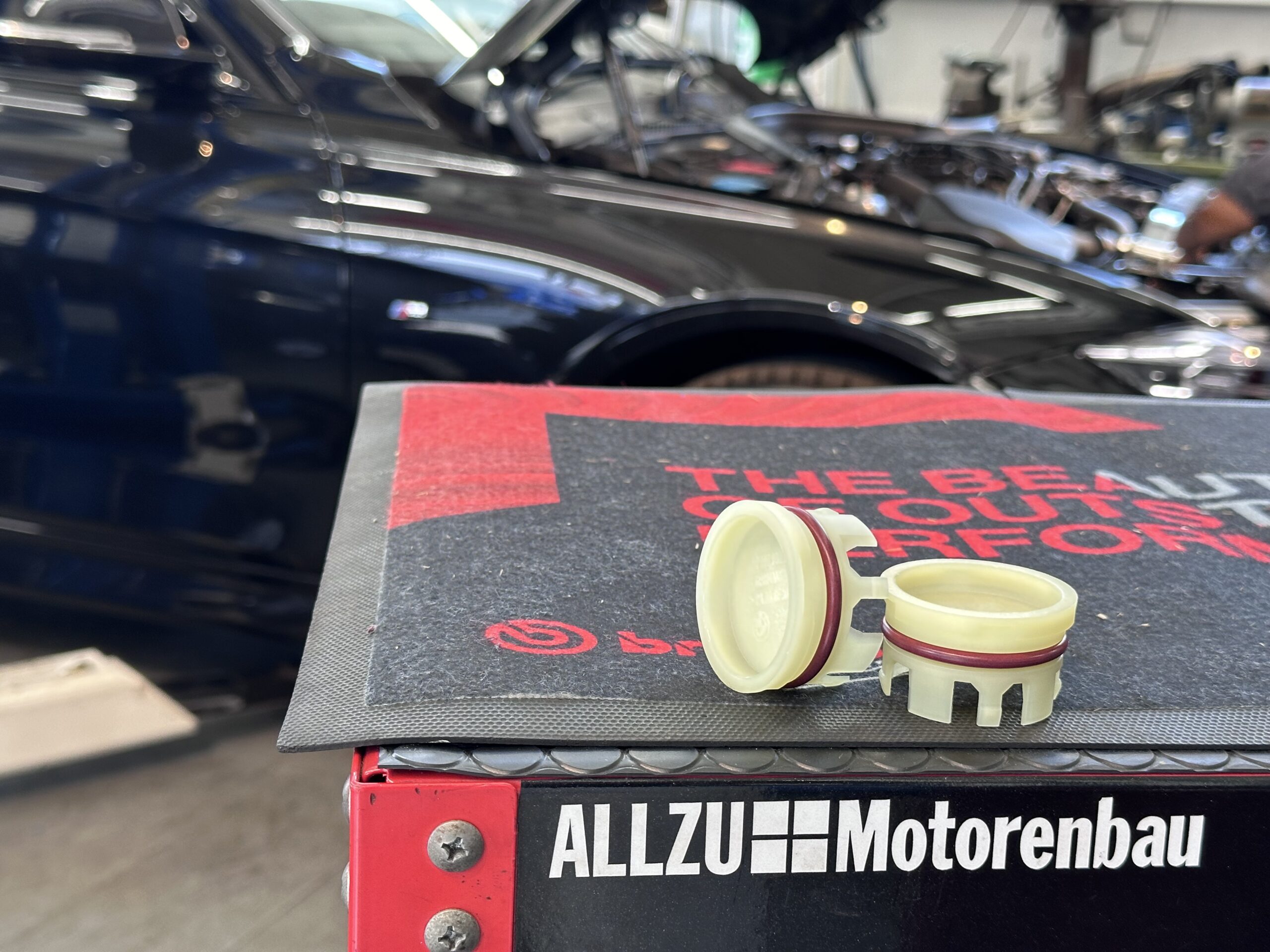 F31 320i Msport LCI 車検整備。B48/47の定番メンテナンスランクイン