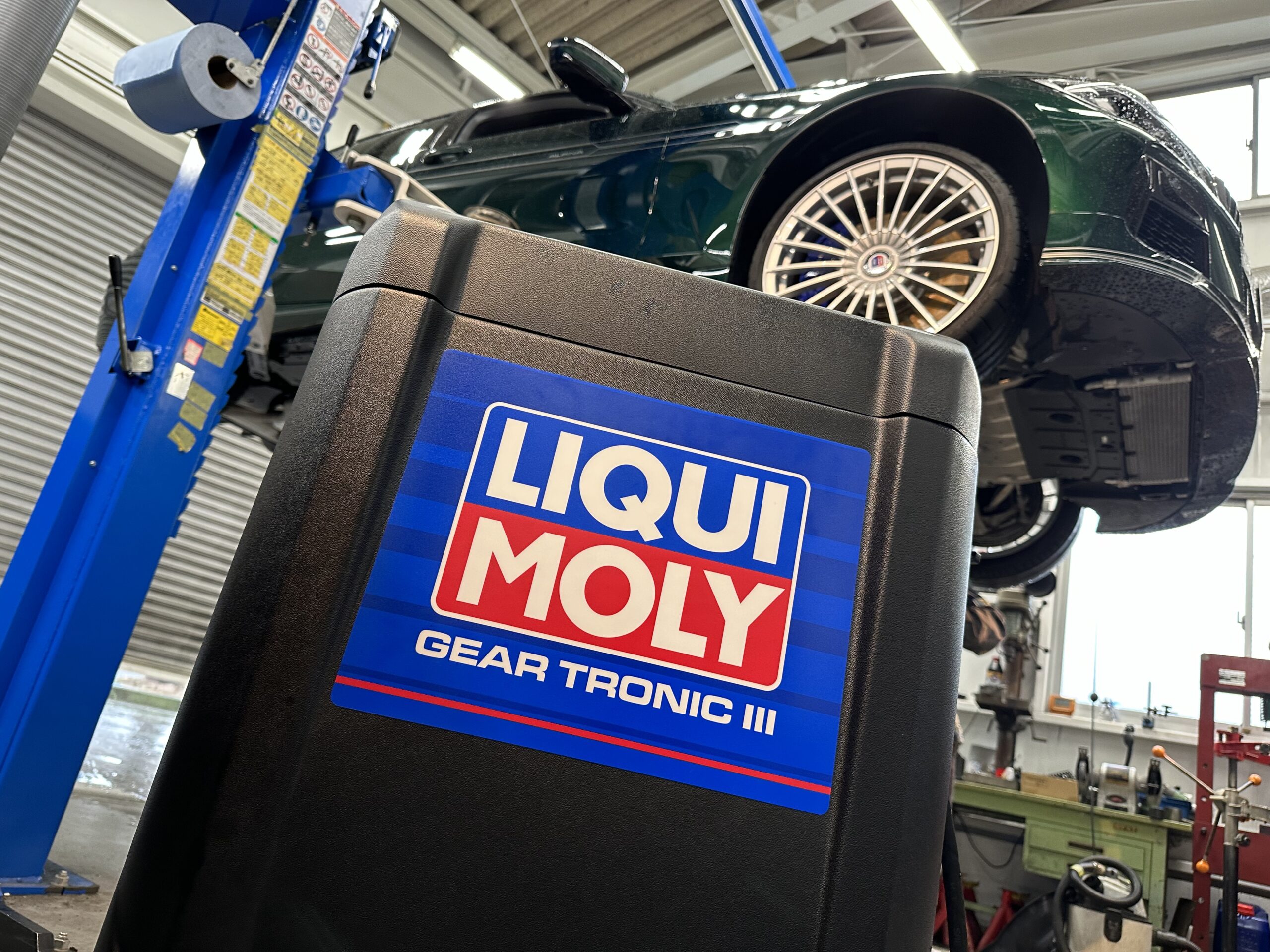 ALPINA G20 B3 に LIQUI MOLY GEARTRONICⅢでATF全量交換。 - ALLZU Motorenbau ...