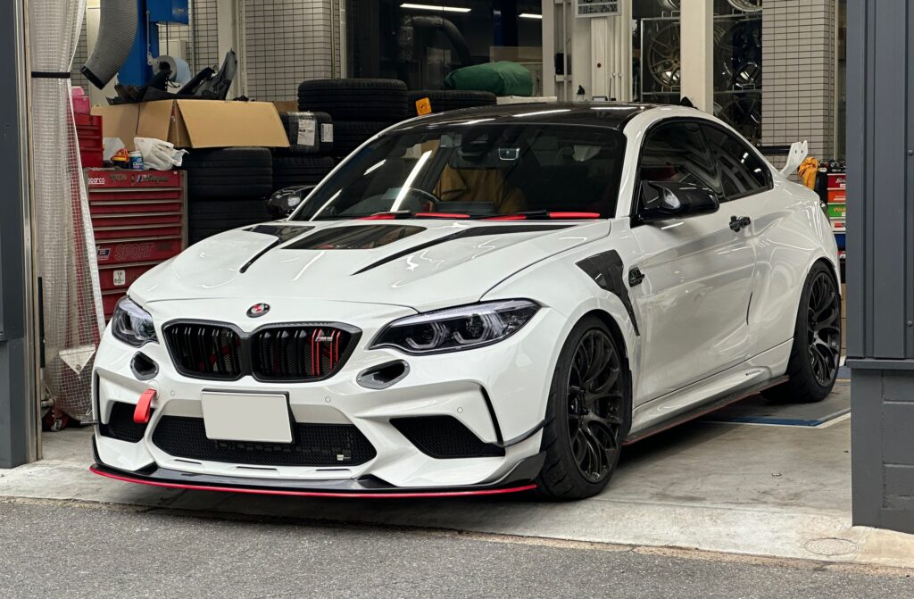 F87 M2 Competition Stompin ark Alpha N Carbon Fender ALLZU 