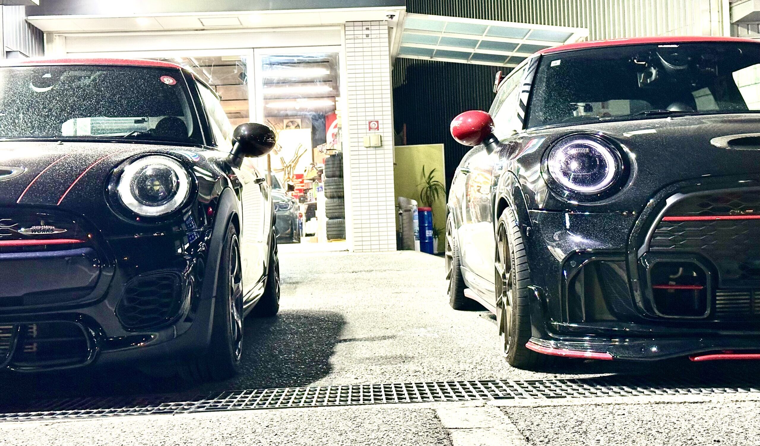 F56 JCW に BC RACING RA COILOVER KIT でロードクリアランスと乗り