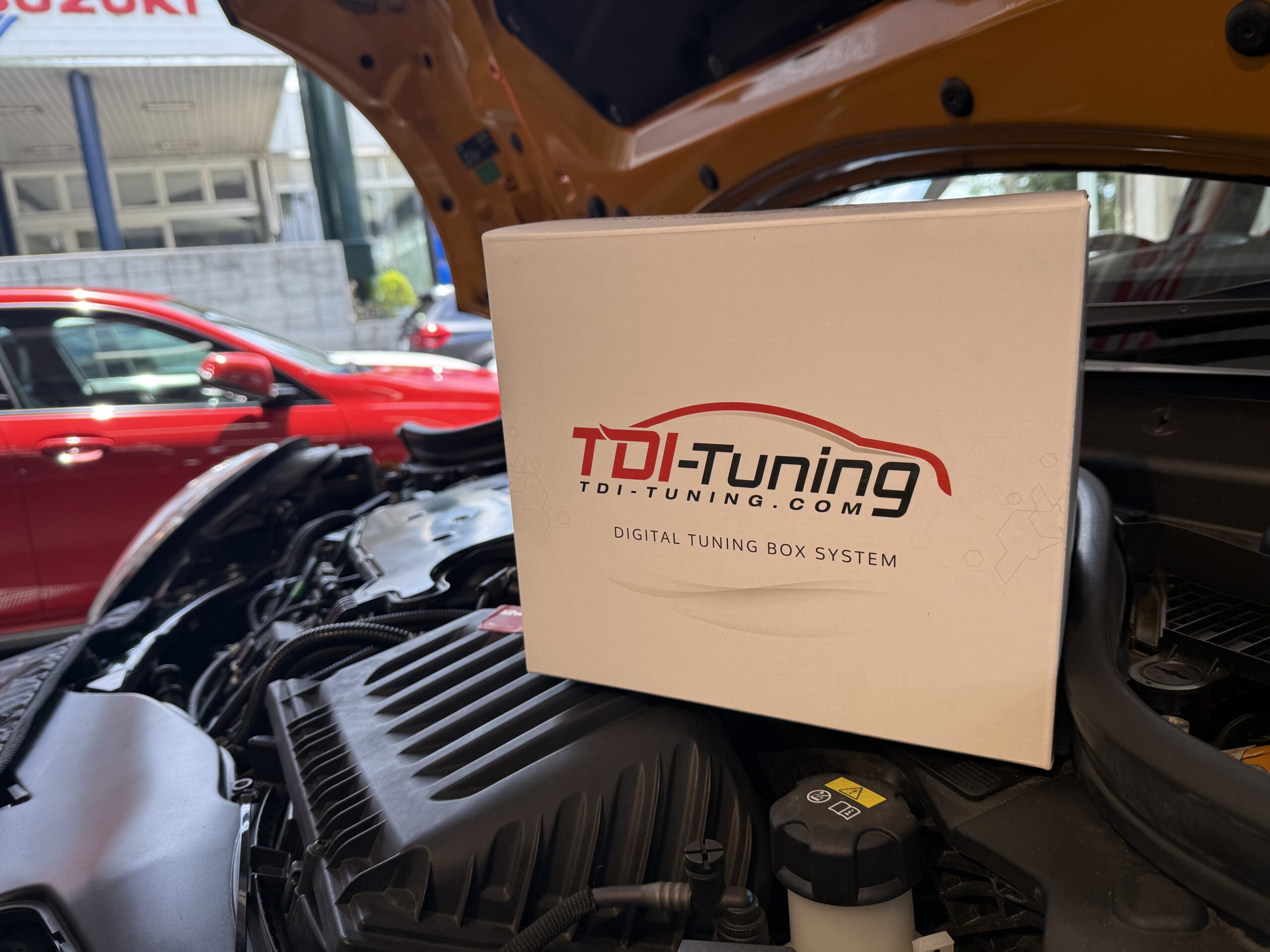 F56 COOPER D に TDI TUNING BOX Bigger Fuel Edition。もともと軽快が