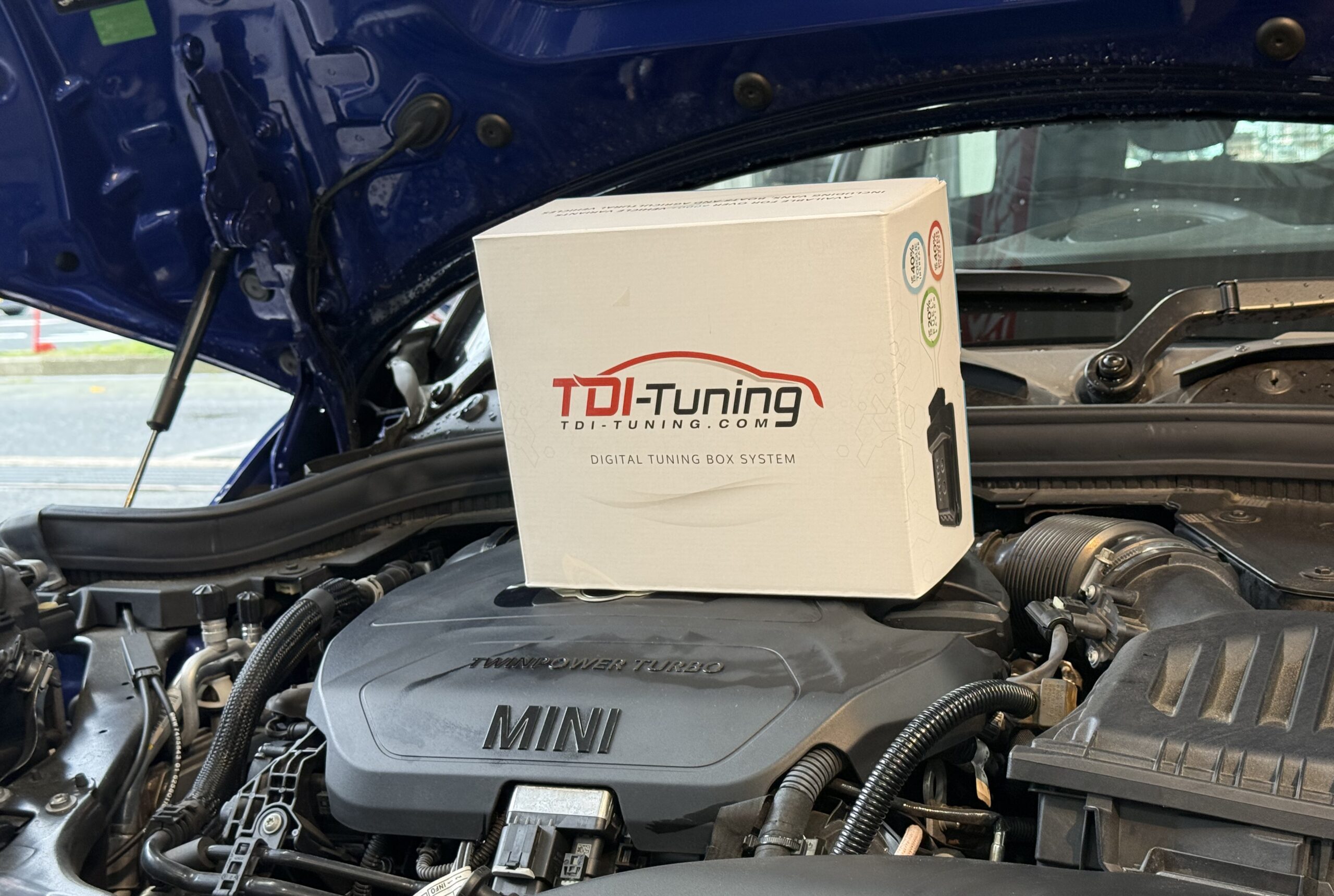 F56 COOPER SD に TDI Tuning Box Bigger Fuel Edition。BMWより