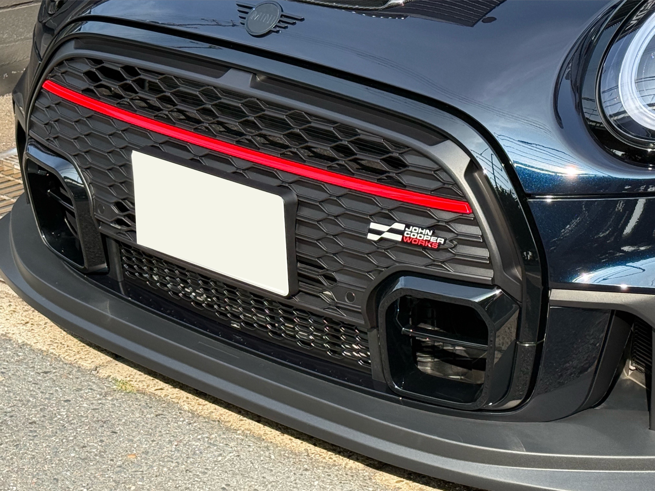 F56 JCW LCI2 に AC Schnitzer Front Lower Grill + F66 JCW フロント