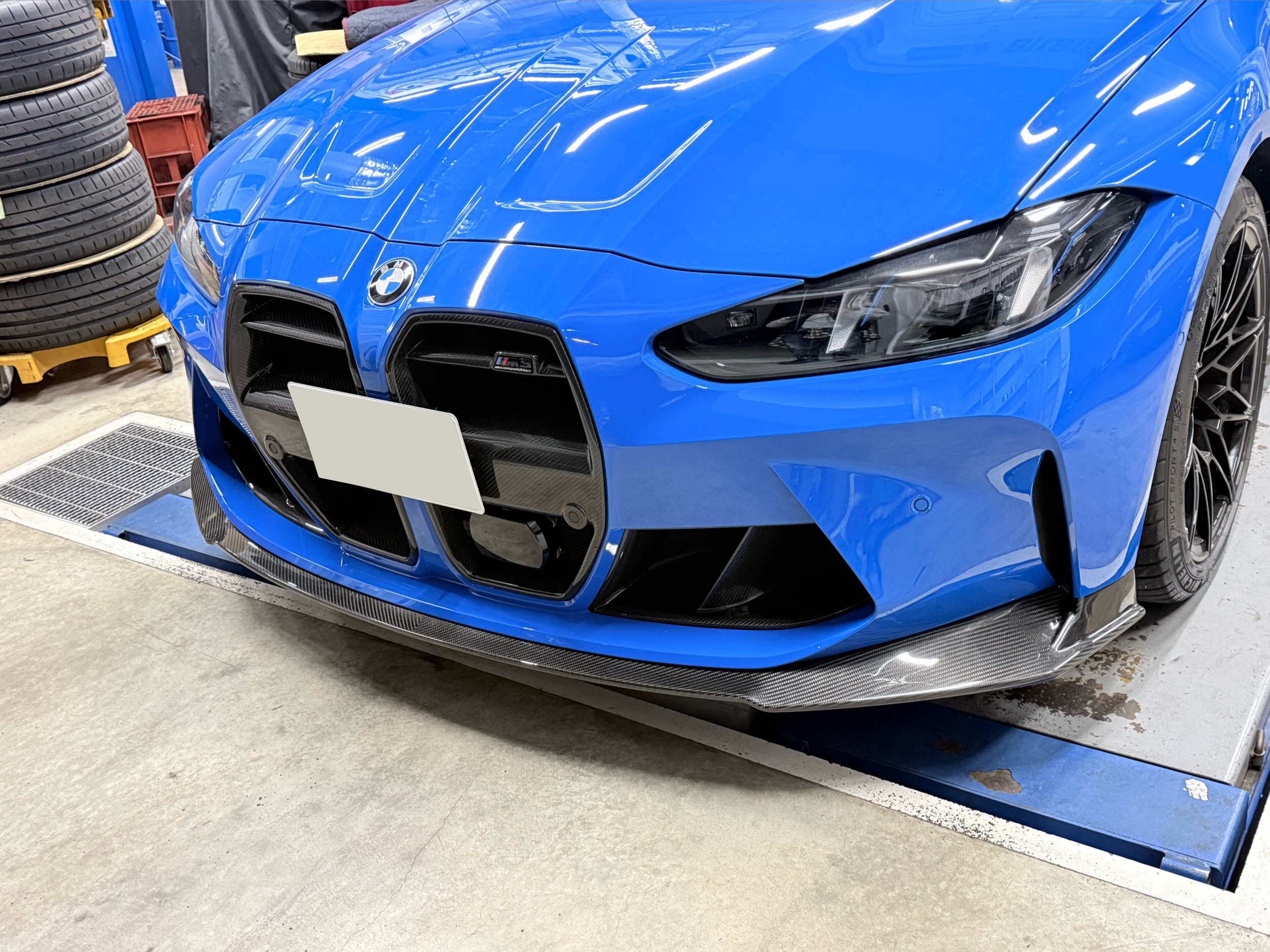 G81 M3 Competition LCI に end.cc フルエアロを取付！ - ALLZU
