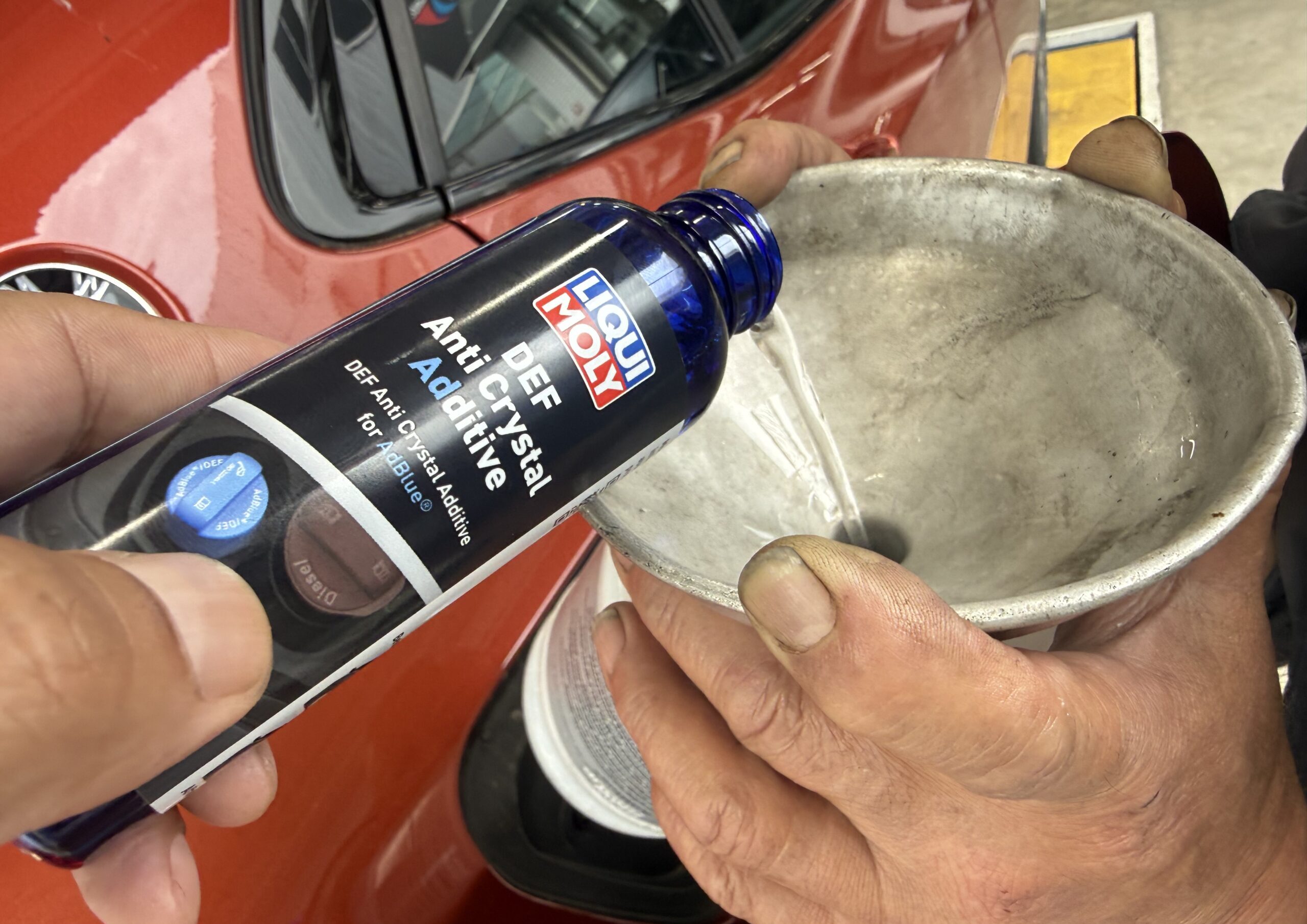 F39 X2 18d AdBlueを入れる車のマスト添加剤、LIQUI MOLY DEF Anti Crystal Additive ...